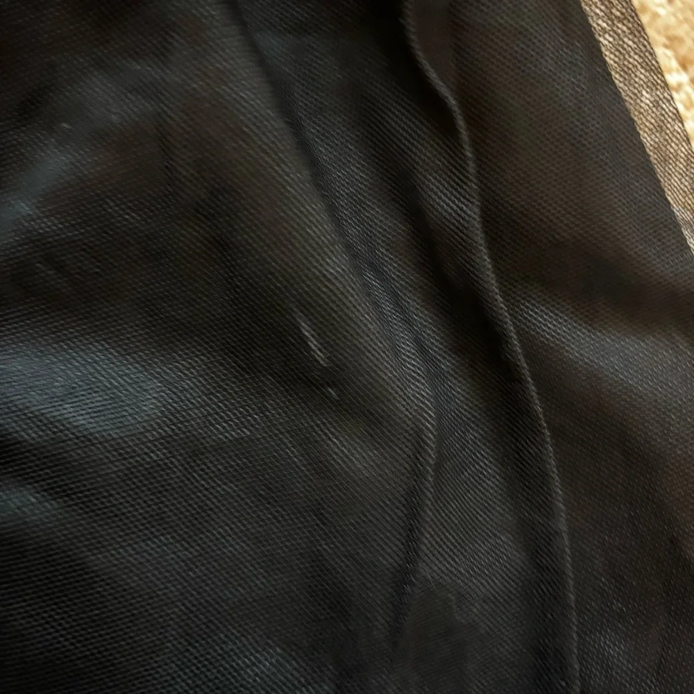 Carters Black Formal Velvet & Tulle Dress
